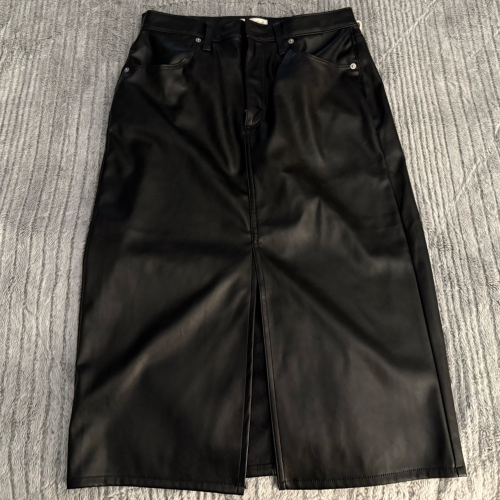 Leather Skirt